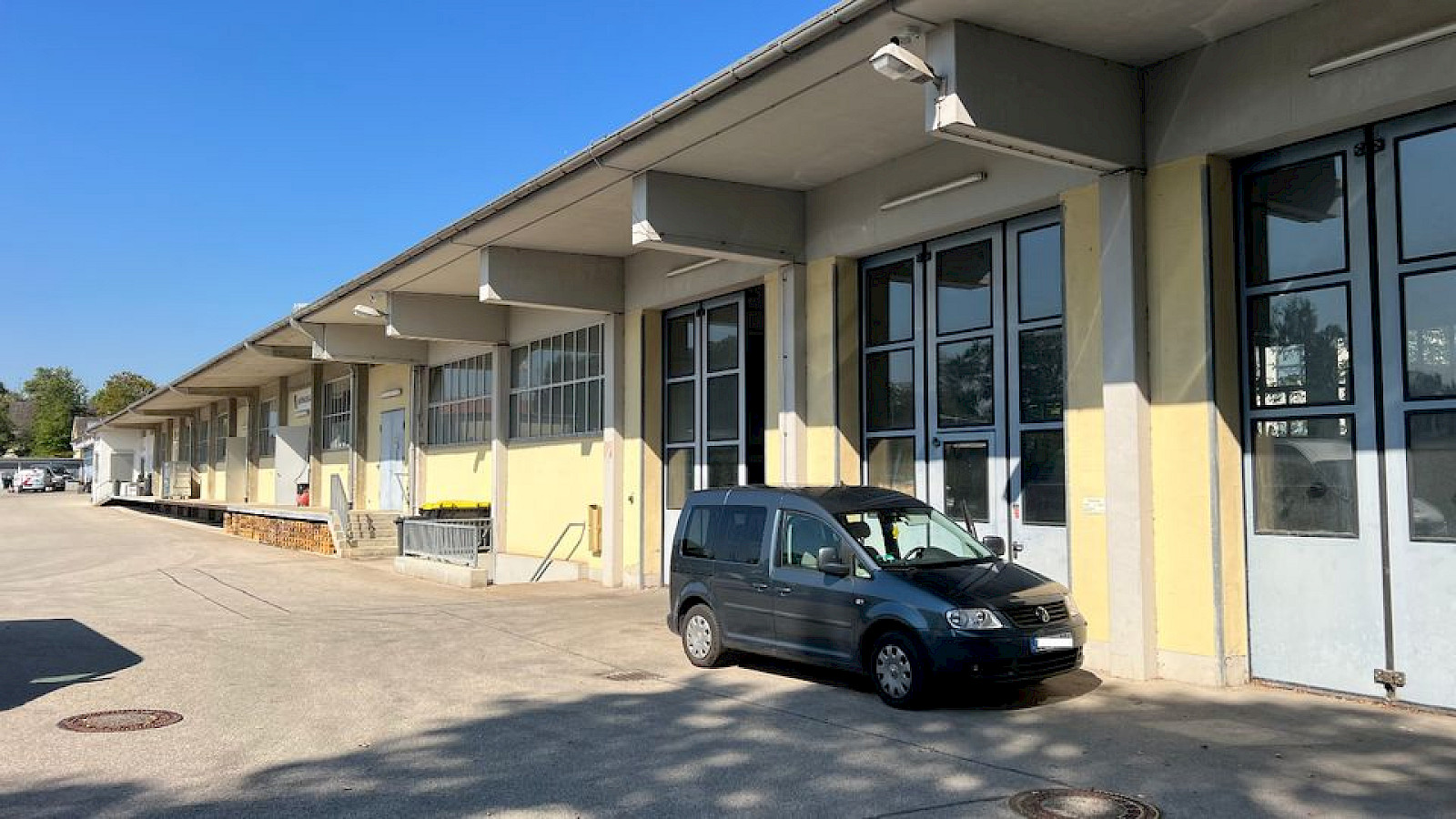 Lagerhalle in Landsberg am Lech, Innenansicht