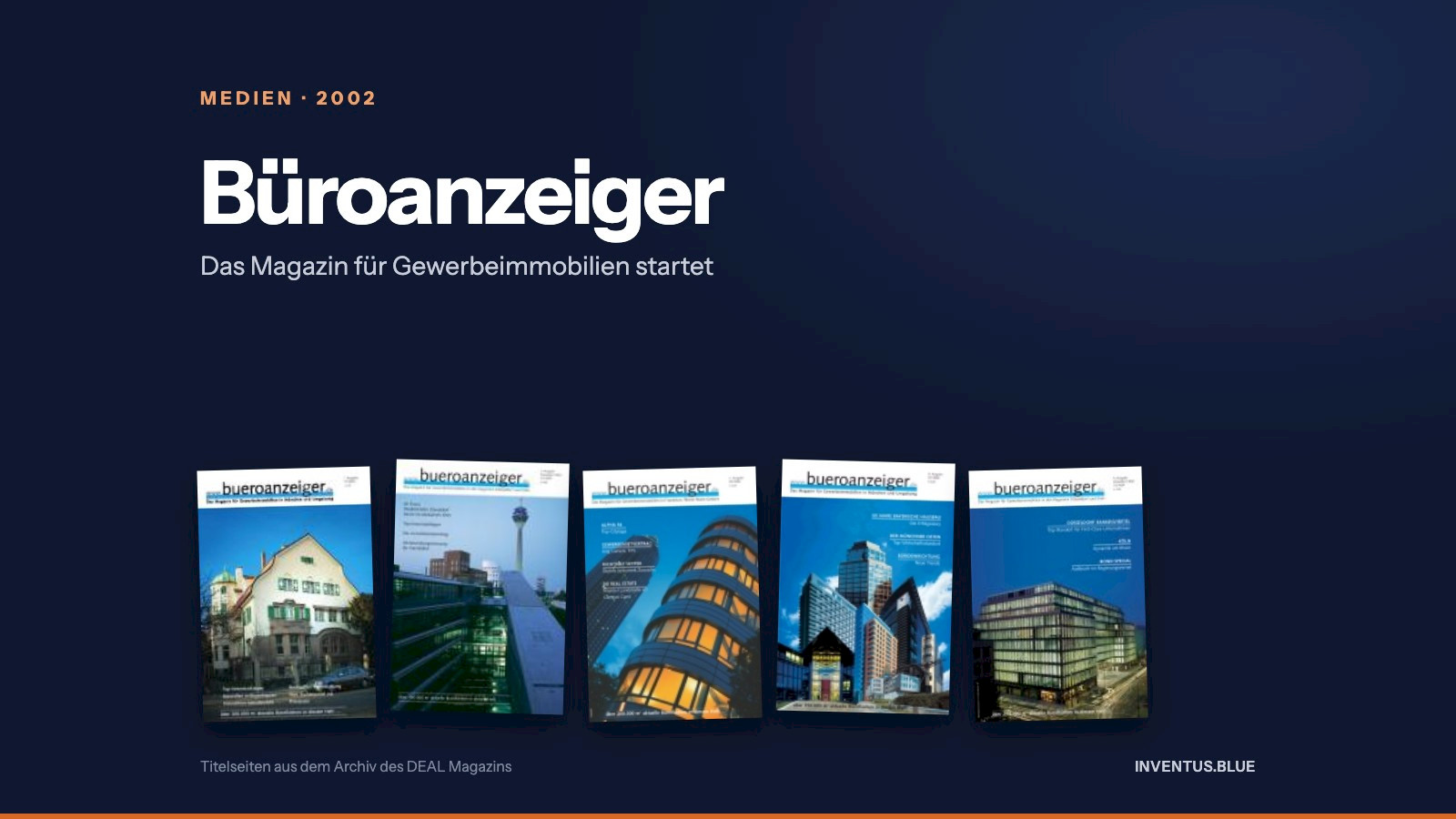 B&uuml;roanzeiger: das Magazin startet